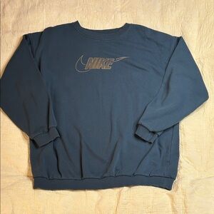 Nike Kids Sweatshirt in Navy Blue